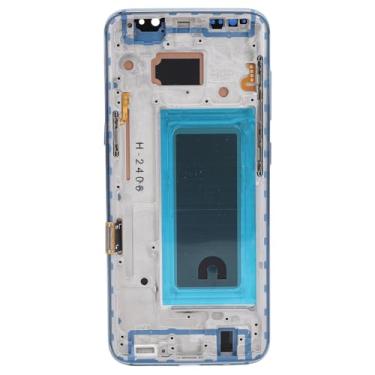 Imagem de Substituição de tela para Galaxy S8, tela digitalizadora LCD, tela OLED para Galaxy S8 G950 G950F T U V W, 5,8 polegadas, com kit de moldura, testado antes do envio