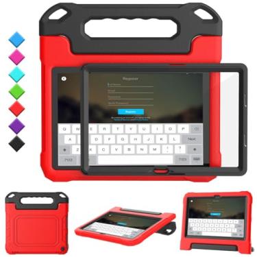 Imagem de TOEVEK Capa infantil para tablet de 10 polegadas (2023/2021, 13ª/11ª geração) – Capa protetora durável à prova de choque com protetor de tela para tablet 10/10 Plus/10 Pro, não serve para iPad Samsung