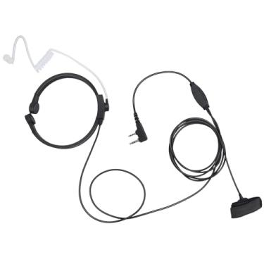 Imagem de Microfone para garganta Renastar com microfone PTT para Baofeng UV-5R UV-82 UV-82HP BF-888S BF-F8HP AR-152 AR-5 Arcshell Retevis RT17 RT18 RT19 RT21 RT22 RT27 RT68 RB26 RT7 H-7 77 Kenwood Rádios de 2