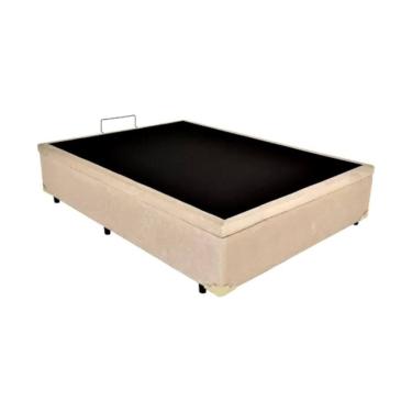 Imagem de Cama Box Baú Viúva Inteiriço Premium 128x188x40cm