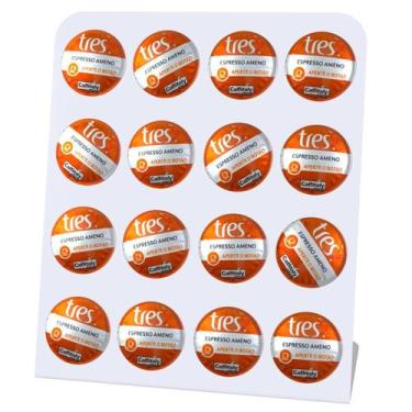 Imagem de Suporte Porta Organizador De Mesa Compatível com Até 16 Cápsulas de Ca