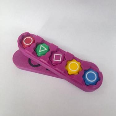 Imagem de Jogo koreano Gonggi 5 Marias - epiclab, Rosa