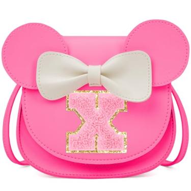 Imagem de OYLOLA Presentes de aniversário para meninas de 3, 4, 5, 6, 7 e 8 anos, bolsa infantil para meninas pequenas, presente para meninas, Rosa - rosa