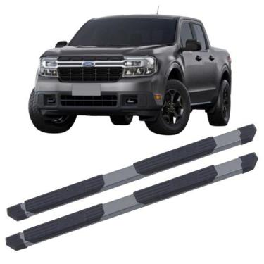 Imagem de Estribo Maverick 2022 2023 2024 Tubular Extreme Cinza - C&K