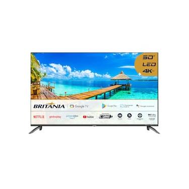 Imagem de Smart TV DLED 50" Ultra HD Britânia 4K BTV50G7EACGB Android TV, HDMI, USB, Wi-Fi, Dolby Audio, Processador Quad-Core e Controle com Comando de voz