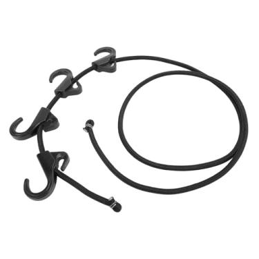 Imagem de Correia do Vagão,Borracha Folding Beach Cart Loading Straps Cart Loading Strap Com 4 Ganchos Wagon Corda Elástica Praia para Compras Camping Garden Cart