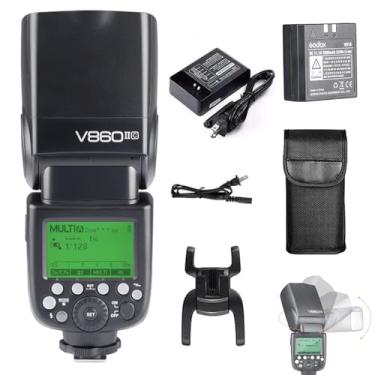 Imagem de GODOX V860II-C Kit E-TTL Flash Speedlite Light para Câmeras Canon EOS com Filtros de Cor e Difusor (V860II-C)
