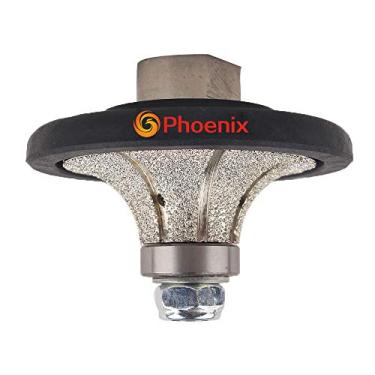 Imagem de Raizi 3/4" (B20) Demi-bullnose/diamante arredondado Perfil de mão Roda brocas com 5/8-11 fios para bancadas de granito (3/4" (B20))