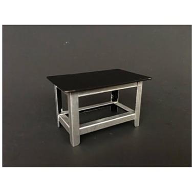 Imagem de Metal Bancada de Trabalho De 1:24 Escala de Modelos Americanos Diorama