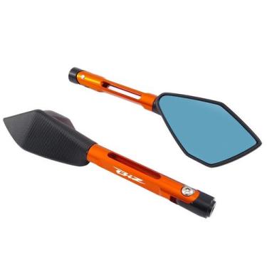 Imagem de Retrovisor Esportivo Gravado a Laser Honda Biz 125 Biz 100 - Special L