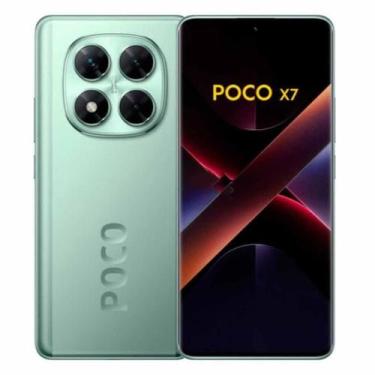 Imagem de Smarphone Xiaomi Poco X7 5G 512GB 12GB RAM Dual SIM Tela 6.67  Verde