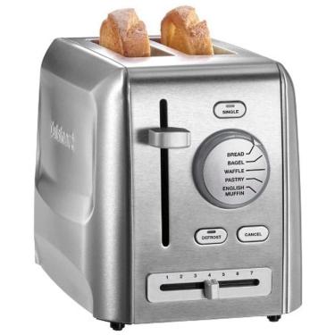 Imagem de Torradeira, com 2 fatias,900W, aço inoxidável, 110v, CUISINART CPT 620, Prateado