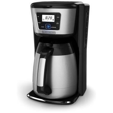 Imagem de Cafeteira Elétrica Programável, 12 Xícaras, 110v, BLACKDECKER CM2035B 1, Preto