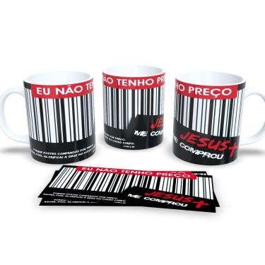 Imagem de Canecas Evangélicas Personalizadas Fé e Inspiração em Cada Gole