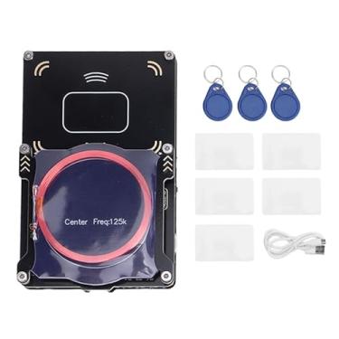 Imagem de Card Reader NFC Função Id IC Full Band Type C Card Decodificador Decriptor para Sistemas de Controle de Acesso RFID ABS Material Usb Tipo C Interface (5PCS T5577カード)