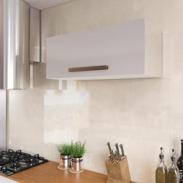 Imagem de Armário Aéreo Cozinha/lavanderia Suspenso Basculante - JM3, Off white