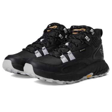 Imagem de New Balance Tênis de corrida feminino Fresh Foam X Hierro Mid V1 Trail, Preto/cinza pérola/fantasma, 9 Wide