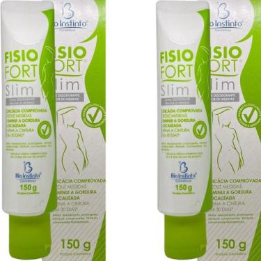 Imagem de 2 Creme Redutor de Medidas Bio Instinto Fisiofort Slim Bisnaga 150g