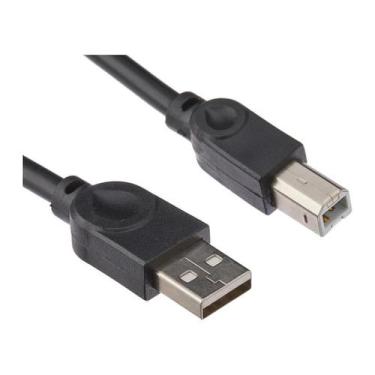 Imagem de Cabo Para Impressoras USB-A Macho x USB-B Macho AM/BM 2.0 MD9 1,5M Pre