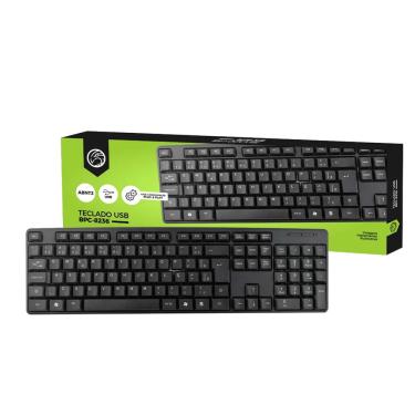 Imagem de Teclado Brazil pc BPC-8236 qwerty USB ABNT2