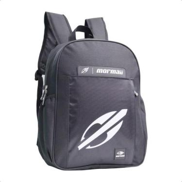 Imagem de Mochila Mormaii Casual Compartimento notebook 3 bolsos 20 litros Preto