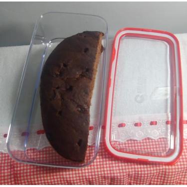 Imagem de Pote Hermético Para Bolo 1500ml Helsim