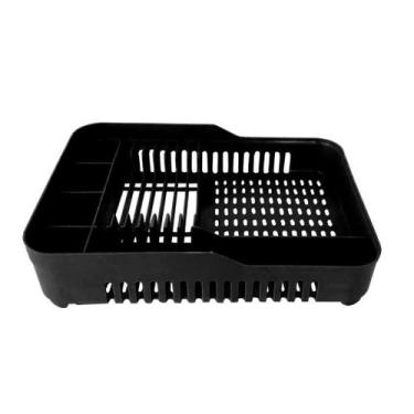 Imagem de Escorredor de parede c/porta pratos/copos/talheres - Micromax