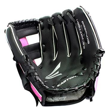 Imagem de Luvas de beisebol softball cotovelo rosa luva de beisebol de couro cabo de lançamento guarda de beisebol equipamento de beisebol Fielding Softbol acessório de softball (cor: Dark Grey, US Size: 12,5