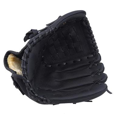 Imagem de Luva de beisebol para crianças/jovens/adultos desportos ao ar livre luva de beisebol equipamento de prática de softball tamanho 9,5/10,5/11,5/12,5 mão esquerda para adultos homem mulher treino