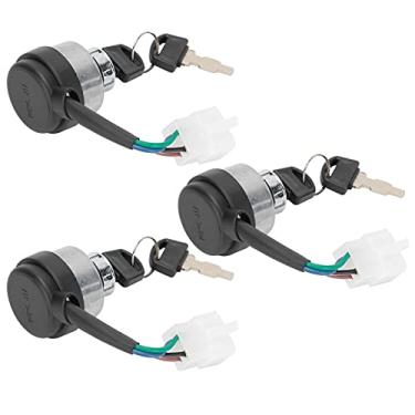 Imagem de Gerador de Gasolina Bloqueio da Porta do Interruptor de Ignição Com Chaves, 4wire para 168F/170F/GX160/GX200/GX210, Adequado para Agricultura, Fazendas de Criação, Canteiros de