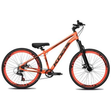 Imagem de Bicicleta Aro 29 KOG 1X7 Tipo Freeride Viking Hupi Gios, Laranja neon,