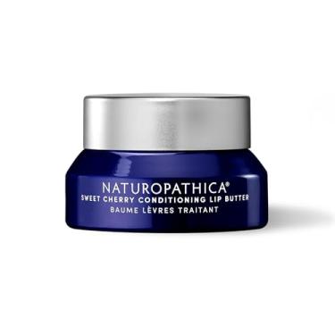 Imagem de Naturopathica Manteiga Labial Condicionadora De Cereja Doce, Bálsamo Labial Natural Para Lábios Macios E Carnudos, Hidratante Labial Rico Em Antioxidantes Para Homens E Mulheres, 0,5 Fl Oz