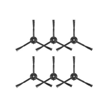 Imagem de (Pacote com 6) Escovas laterais para Roborock Q5 Max+, S8 MaxV Ultra, Q5 Pro, Q8 Max+, Q Revo, Qrevo Pro, Qrevo S, Qrevo Slim, Qrevo Master, S8 Pro Ultra, S7 MaxV Ultra, Q7 Max, Q7 Max+, Q5 Pro+, S7 e