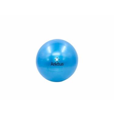Imagem de Bola Overball 25cm Azul Arktus Pilates Yoga Fitness Fisioterapia