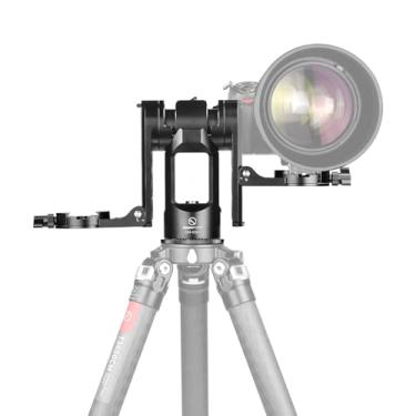 Imagem de SUNWAYFOTO Cabeça Gimbal estéreo GH-03II com 2 braçadeiras compatíveis com Arca, câmera dupla