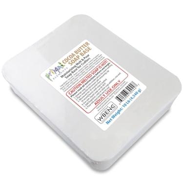 Imagem de Primal Elements Base de sabonete de manteiga de cacau – Base hidratante para derreter e despejar para artesãos – 4,5 kg