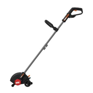 Imagem de WORX Aparador sem fio Nitro 20V 7" com 3 configurações de profundidade, cortador de entrada alimentado por bateria com rodas duplas para estabilidade, valetadeira sem escovas de alto desempenho com