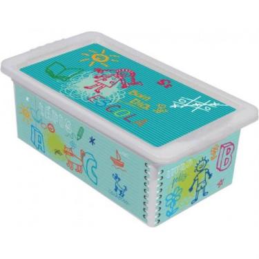 Imagem de Caixa Organizadora 5,5 Litros Caderno Infantil - OR16L-18 - SÃO BERNAR