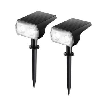 Imagem de Luz solar ao ar livre impermeável sem fio, holofotes paisagem, quintal