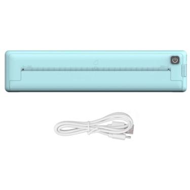 Imagem de Mini Impressora Térmica Sem Fio Portátil Com 200dpi A4 Desligamento Automático Tipo C Suporte de Carregamento para IOS e