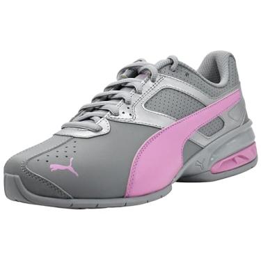 Imagem de PUMA Tênis feminino Tazon 6 W, Cinza médio/malvado/prata PUMA, 37