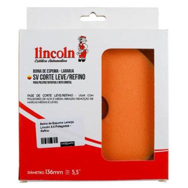 Imagem de Boina de Espuma Laranja Lincoln 5,5 Polegadas - Refino