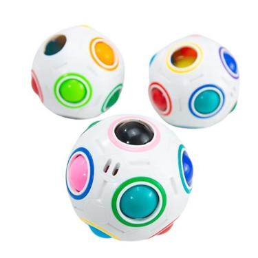 Imagem de Football Fidget Cube Cubo Mágico Bola Quebra Cabeça Nº 18