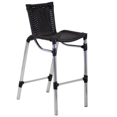 Imagem de Banqueta Alumínio Fortaleza Alta Para Balcão, Cozinha E Tabaco