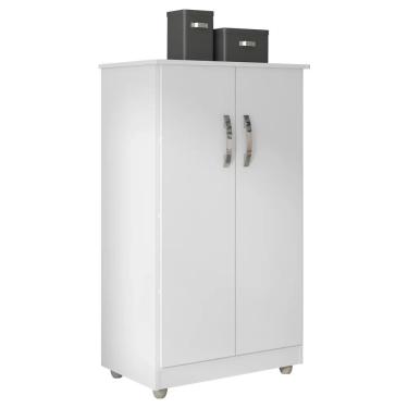 Imagem de Armário Multiuso Organizador Isabelly 2 Portas Branco - Pallazio