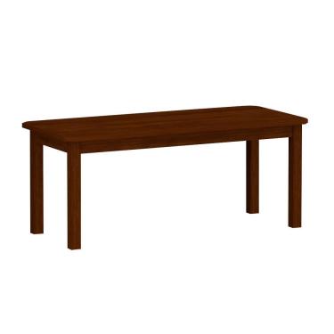 Imagem de Mesa De Jantar 200cm Madeira Maciça Para 8 Lugares Castanho Jm Móveis