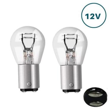Imagem de Par Lampadas 21/5w 2 Polos 12v BAY15d - TESLLA