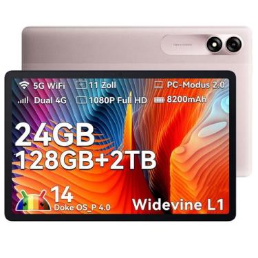 Imagem de Tablet Blackview Tab 90 4G 11 polegadas 24 GB RAM 128 GB Android 14