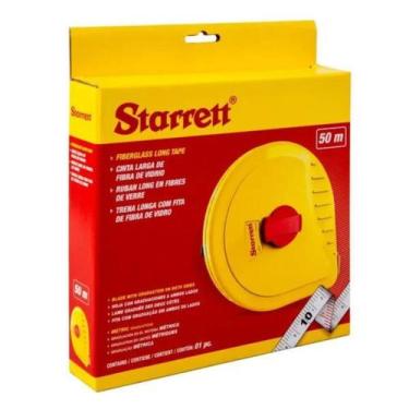 Imagem de Trena Fita de Fibra de Vidro Fechada 50m X 10mm Marca STARRET