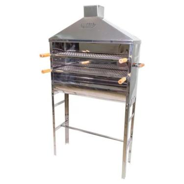 Imagem de Churrasqueira Espetinho Inox Com Coifa - Gudim